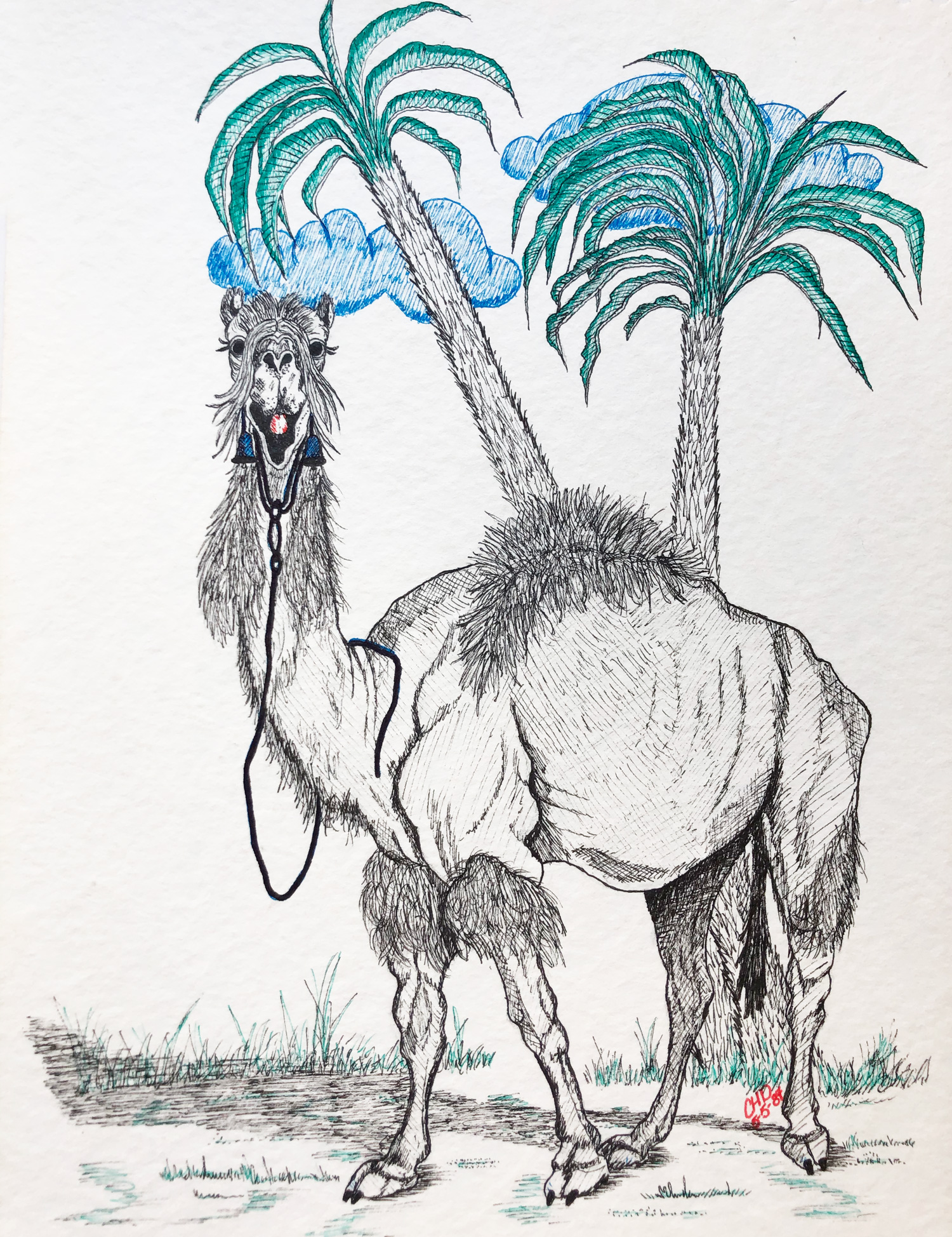 camel in ink